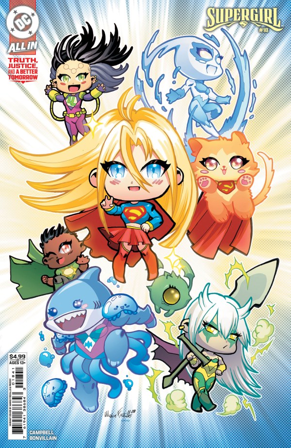 Supergirl #18 Cover D Mario 'Fox' Foccillo Variant