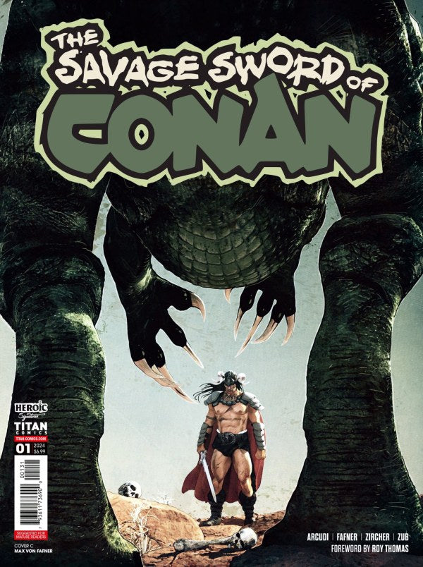 The Savage Sword of Conan #1 Cover C Max Von Fafner Variant