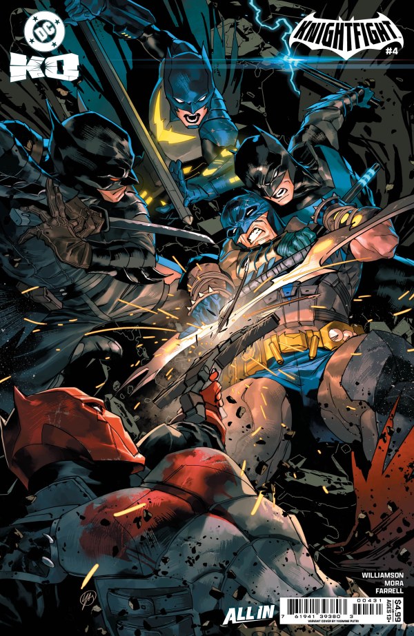 DC K.O.: Knightfight #4 Cover C Yasmine Putri Variant
