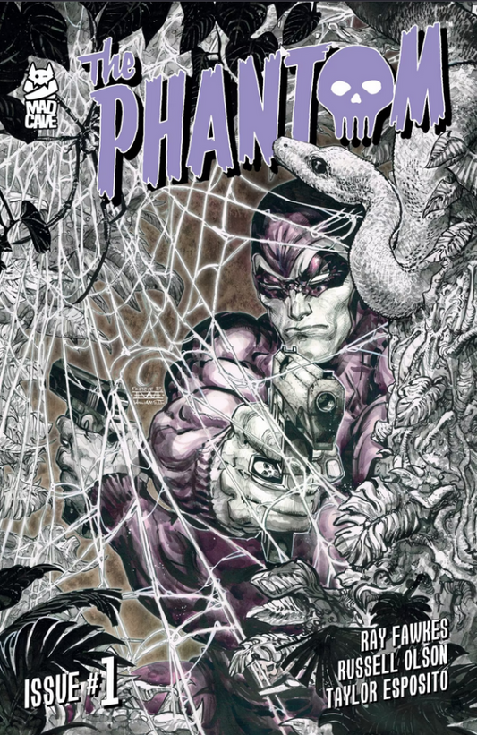The Phantom #1 Cover E Freddie E. Williams II Black & White Variant