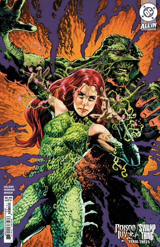 Poison Ivy / Swamp Thing: Feral Trees #1 Cover B Mike Perkins