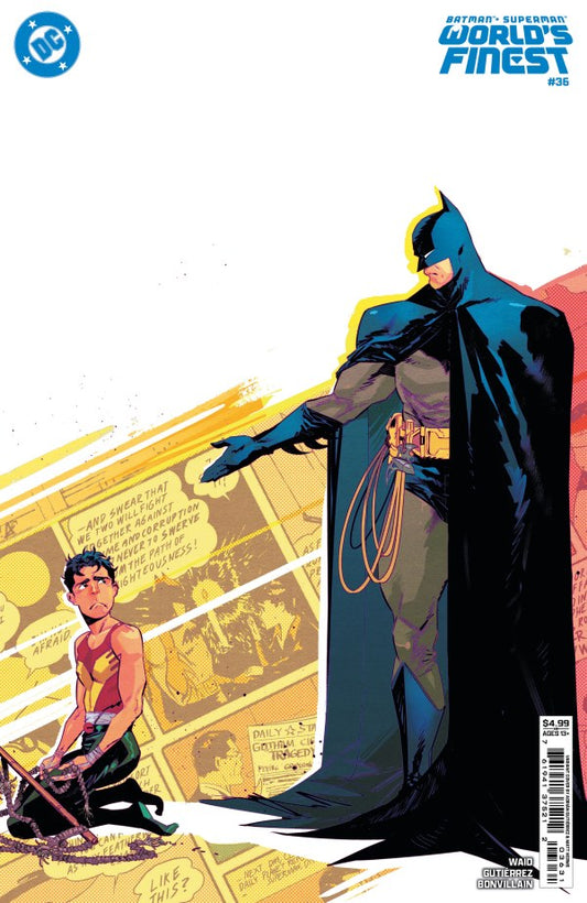 Batman / Superman: World's Finest #36 Cover C Adrián Gutiérrez Connecting Variant