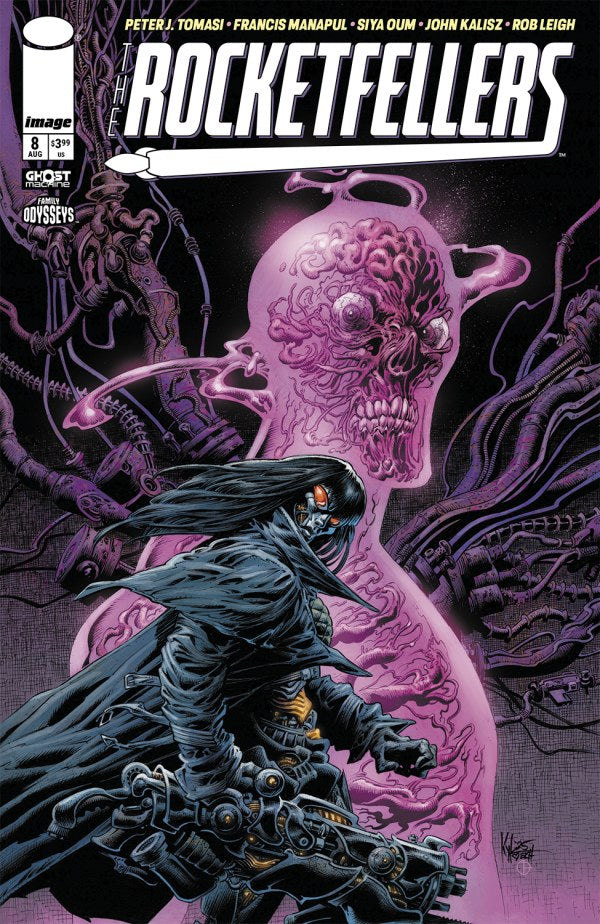 The Rocketfellers #8 Cover B Kyle Hotz Variant