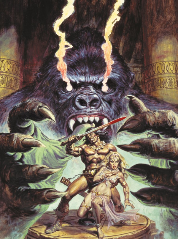 The Savage Sword of Conan: Reforged #3 Cover D Earl Norem Virgin Variant