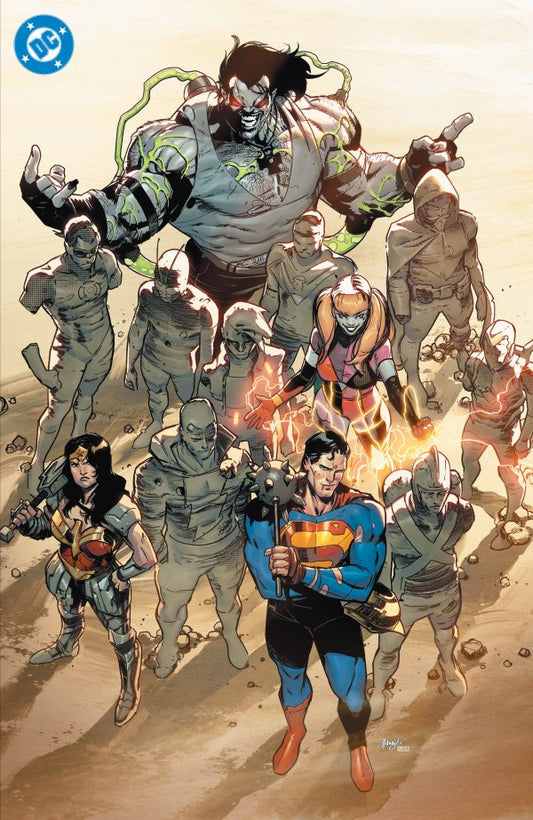 DC K.O. #2 Cover J Javier Fernández Foil Virgin Variant