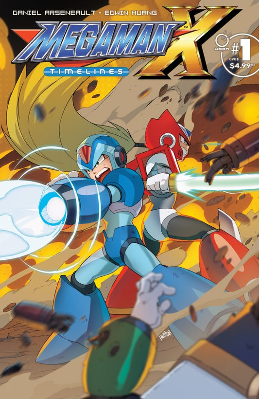 Mega Man X: Timelines #1 Cover B Hanzo Steinbach Variant