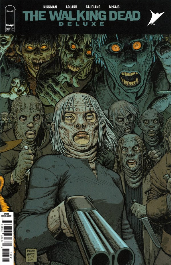 The Walking Dead Deluxe #132 Cover D Arthur Adams Connecting Variant