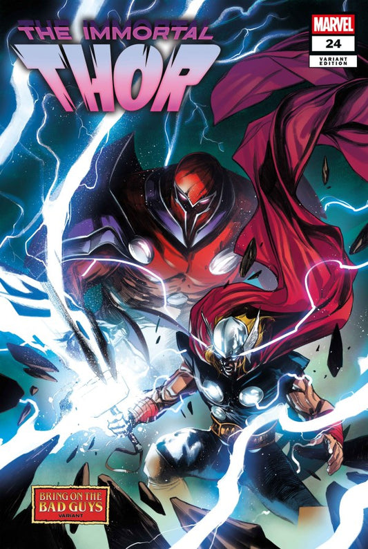 The Immortal Thor #24 Alessandro Cappuccio Bring on the Bad Guys Variant