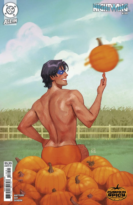 Nightwing #130 Cover D Kevin Wada Pumpkin Spicy Variant