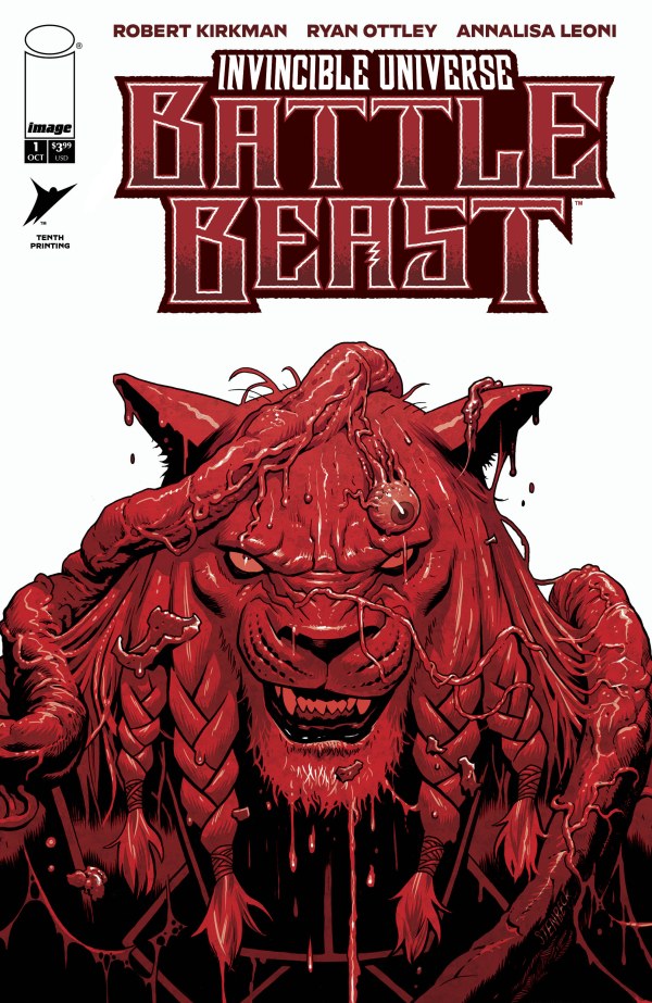 Invincible Universe: Battle Beast #1 10th Printing Ben Stenbeck
