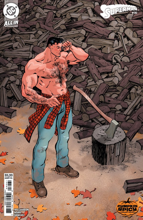 Superman #30 Cover E Tom Reilly Pumpkin Spicy Variant
