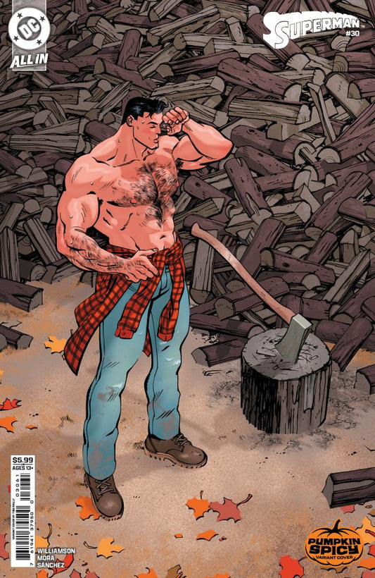 Superman #30 Cover E Tom Reilly Pumpkin Spicy Variant