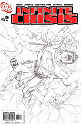 Infinite Crisis #5 2nd Printing Black & White (2006)
