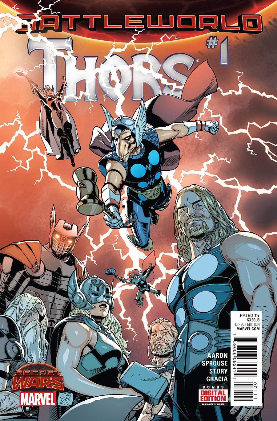 Thors #1-4 Full Set (2015)