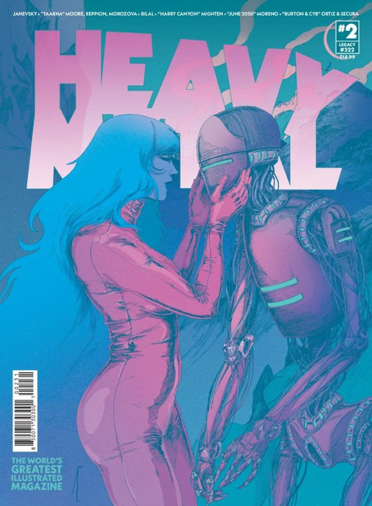 Heavy Metal #2 Cover C Janevsky Variant