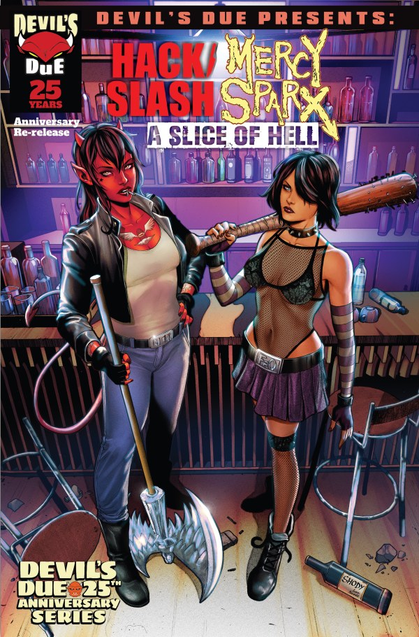 Devil's Due Presents: Hack / Slash / Mercy Sparx #1 Cover C Renan Shody Variant