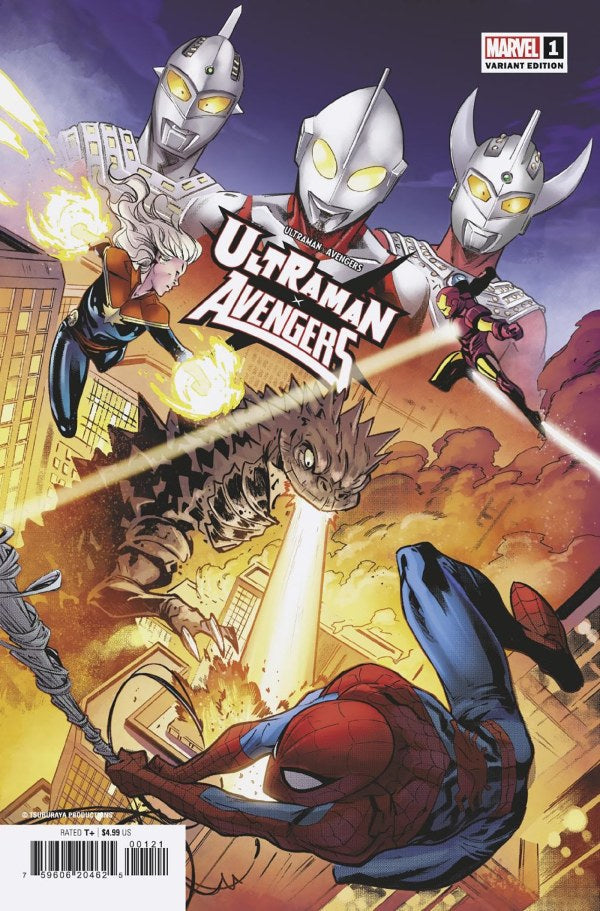 Ultraman X Avengers #1 Francesco Manna Variant