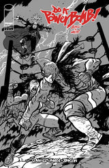 Do a Powerbomb: Black & White #1 Cover C Daniel Warren Johnson Variant