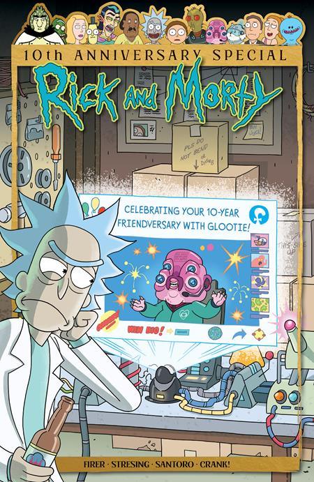 Rick and Morty: 10th Anniversary Special #1 Cover B