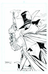 Gunslinger Spawn #56 Cover B Carlo Barberi Black & White Virgin Variant