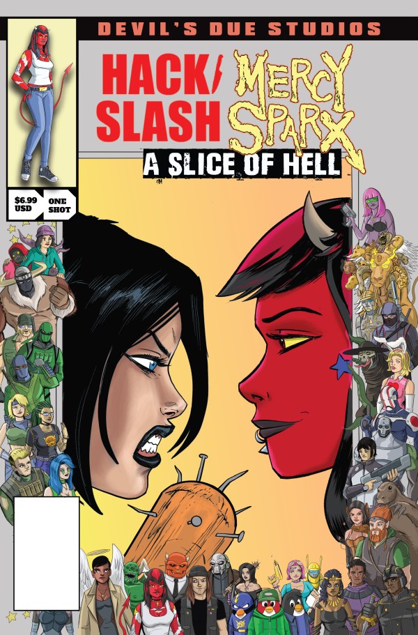 Devil's Due Presents: Hack / Slash / Mercy Sparx #1 Cover B Tim Seeley Variant