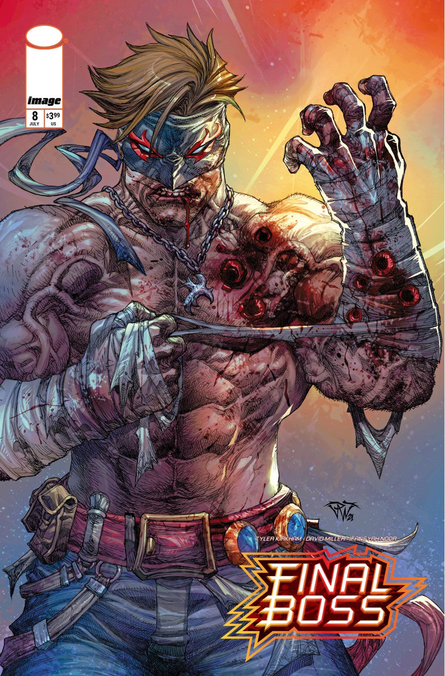 Final Boss #8 Cover B Paolo Pantalena Variant