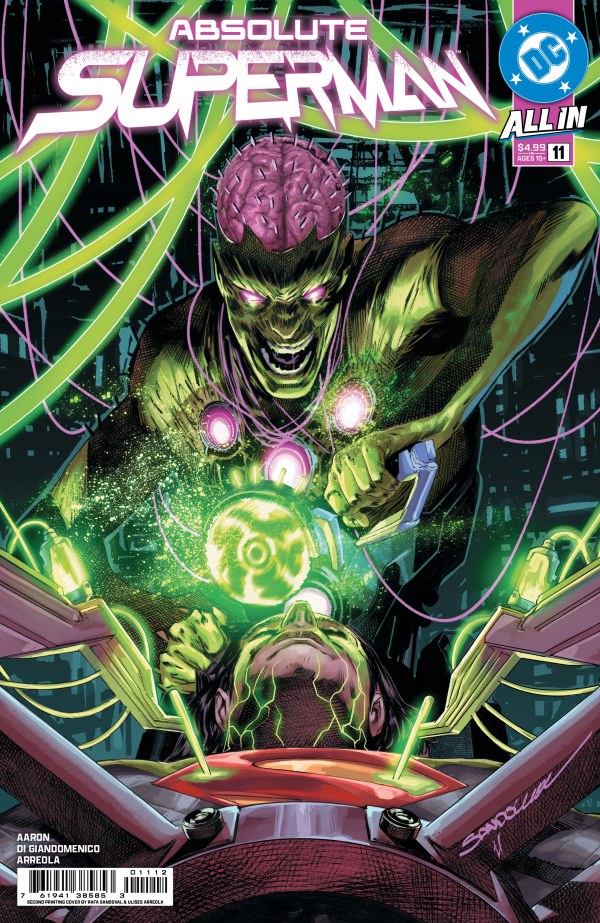 Absolute Superman #11 2nd Printing