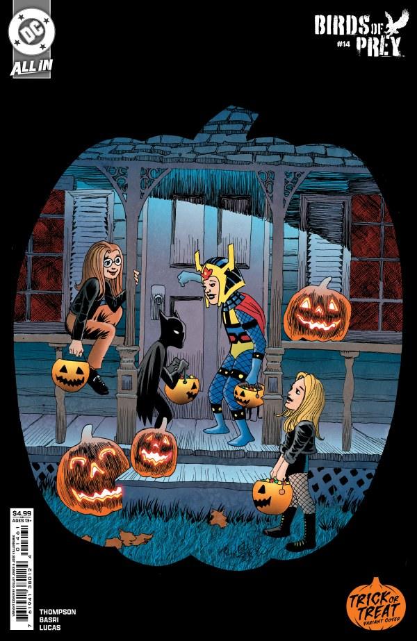 Birds of Prey #14 Cover D Kelley Jones Trick or Treat