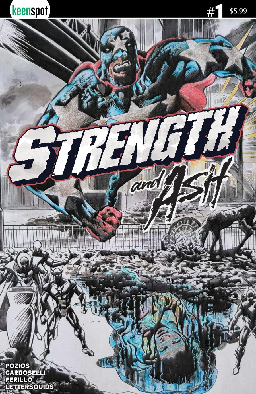 Strength and Ash #1 Cover B Manuel Martin Peniche Reflections Variant