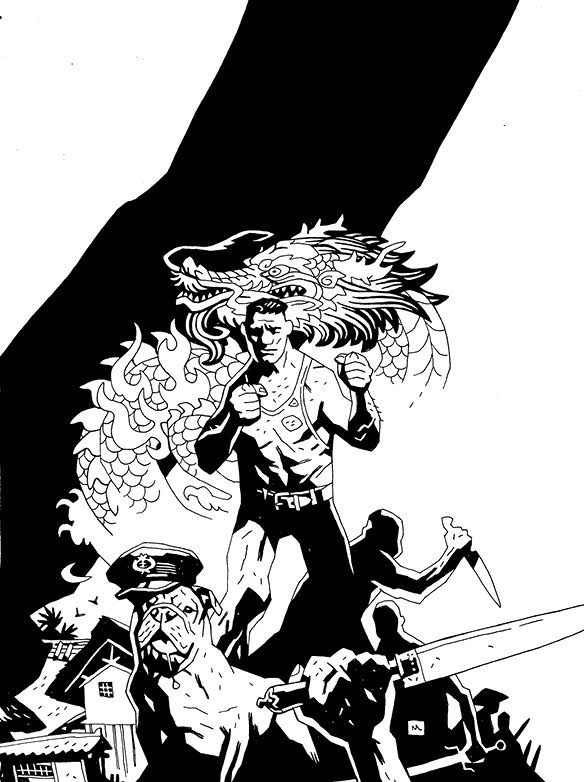 The Savage Sword of Conan #10 Cover D Mike Mignola B&W Inks Variant