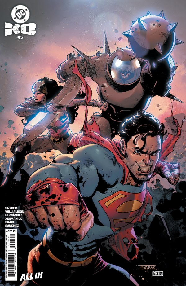 DC K.O. #5 Cover K 1:25 Mahmud Asrar Variant