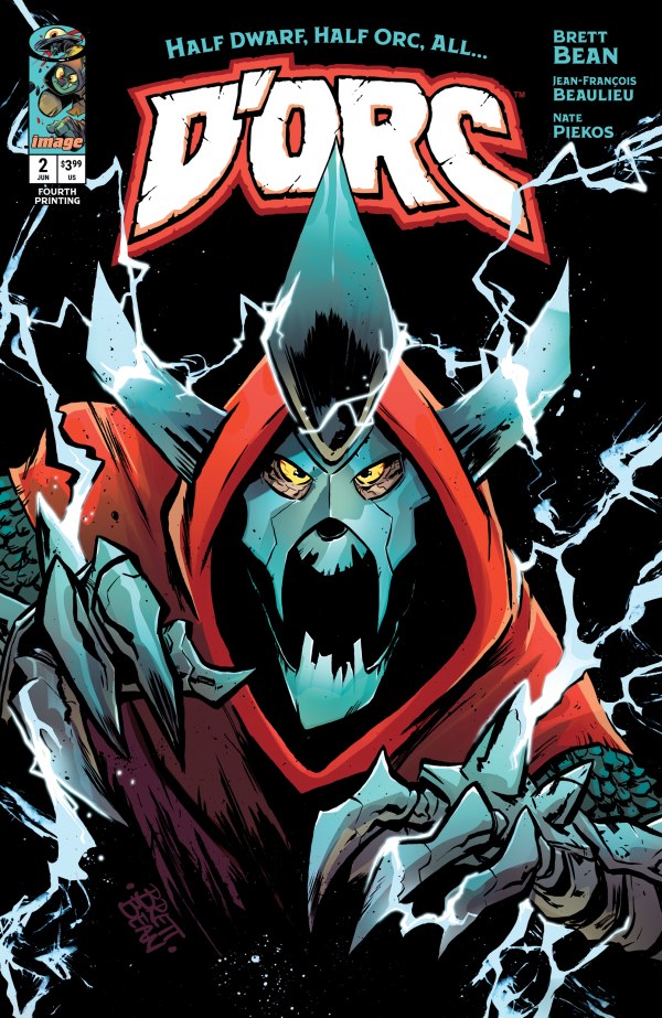 D'Orc #2 4th Printing Brett Bean