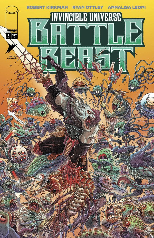 Invincible Universe: Battle Beast #1 10th Printing James Stokoe
