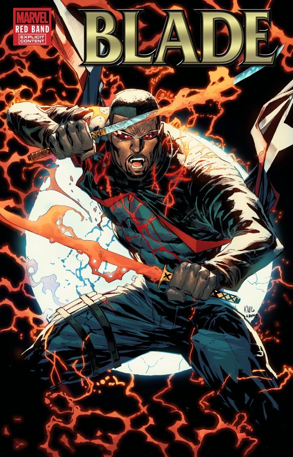 Blade: Red Band #1 Ken Lashley Red Foil Variant