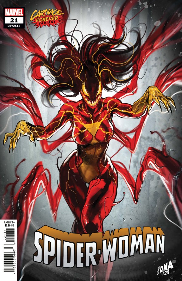 Spider-Woman #21 David Nakayama Carnage Forever Variant (2022)