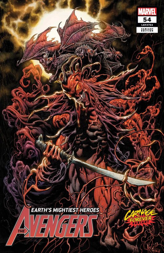 The Avengers #54 carnage forever variant