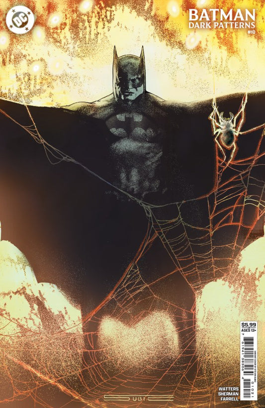 Batman: Dark Patterns #10 Cover B Stevan Subić Variant