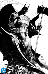 Absolute Batman #1 Cover H 1:100 Jim Lee Black & White Virgin Variant (FOMO Books Exclusive)