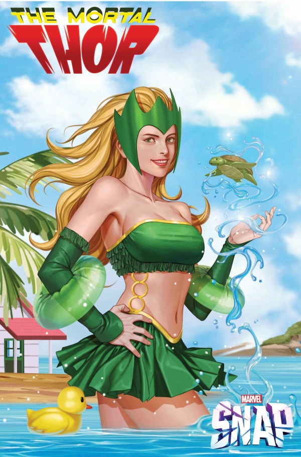 The Mortal Thor #13 InHyuk Lee Marvel Snap Swimsuit Variant