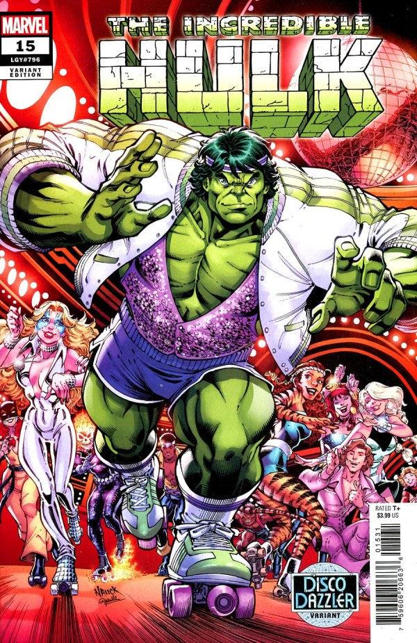 The Incredible Hulk #15 Todd Nauck Disco Dazzler Variant