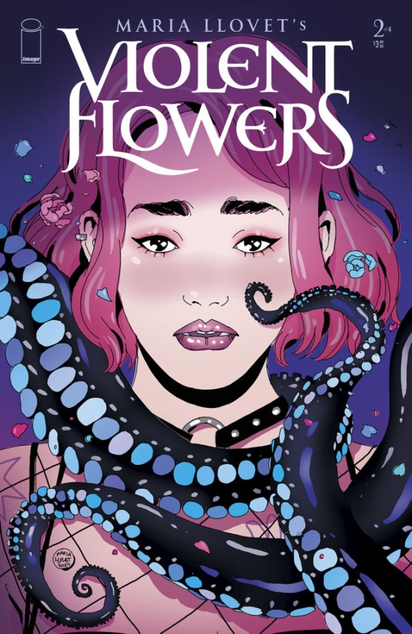 Violent Flowers #2 Cover B Maria Llovet Tentacle Variant