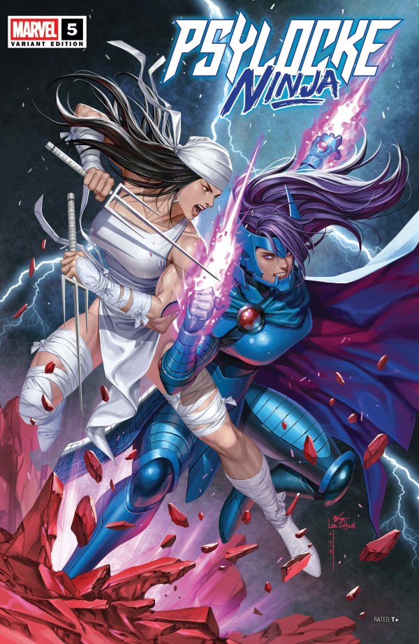 Psylocke: Ninja #5 InHyuk Lee Versus Elektra Variant