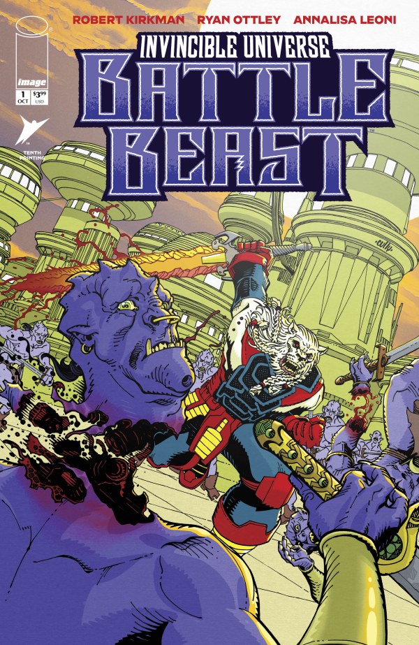 Invincible Universe: Battle Beast #1 10th Printing Cully Hamner