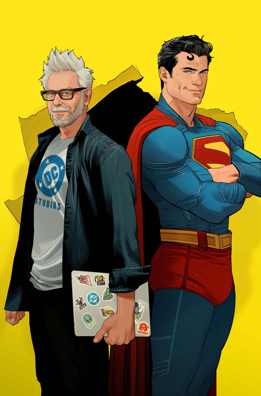 Superman Unlimited #1 Cover F Dan Mora James Gunn Cameo Variant