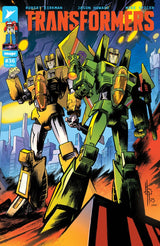 Transformers #36 Cover C Jason Howard Connecting Variant