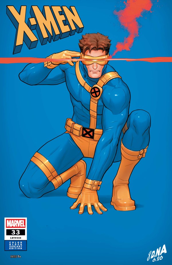 X-Men #33 David Nakayama Color Block Blue Variant