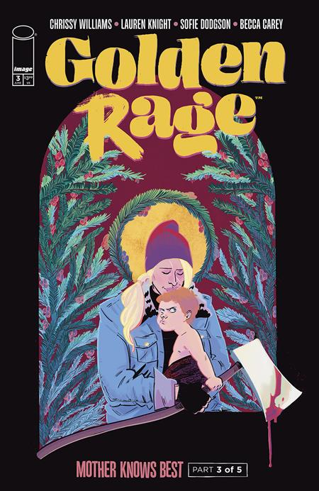 Golden Rage: Mother Knows Best #1-5 Main Cover Full Set