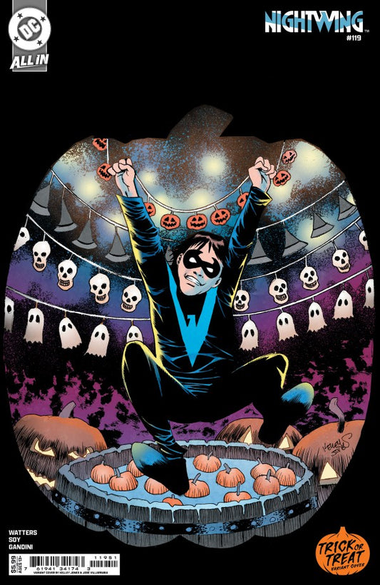 Nightwing #119 Cover D Kelley Jones Trick or Treat