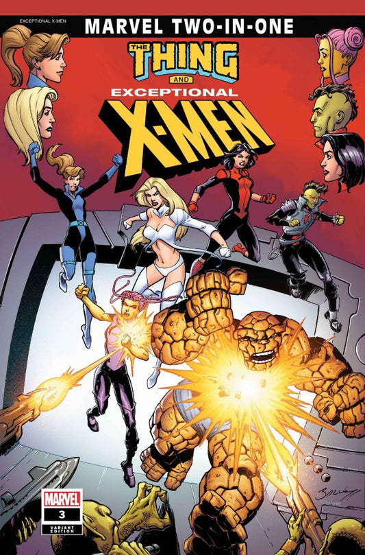 Exceptional X-Men #3 Mark Bagley Marvel Two-in-One Variant