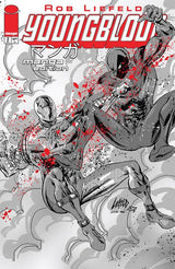 Youngblood: Mass Market Edition #2 Cover E Rob Liefeld Black & White Manga Variant